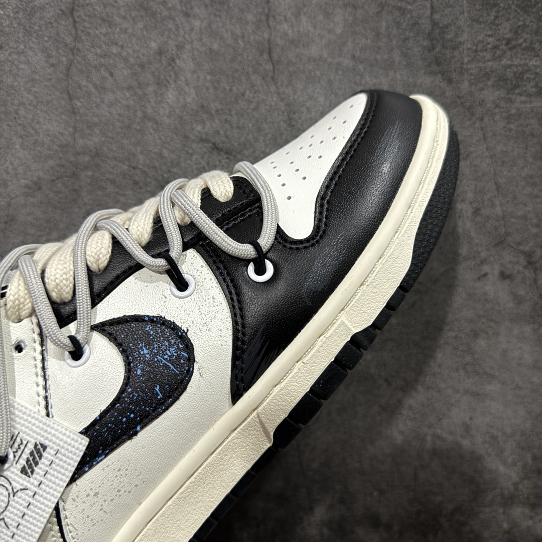 图片[6]-【定制k版】NK Dunk Low 熊猫恶作剧 星际迷航 DD1391-100 得物原鞋一比一校对开发 配色持续更新中 全套原厂楦头原纸板数据档案倾力打造 原汁原味莞产 极致还原 圈内最强针车工艺 原厂冲刀 超高清洁度 全鞋零毛边皮料切割 采用原厂百宏鞋带以及原厂百宏织唛舌标 内标可供原厂几率过验 进口原装条纹中底布 四线拉帮白色点胶 原厂拉帮手法遵循公司 原厂电绣 极致还原 尺码：36 36.5 37.5 38 38.5 39 40 40.5 41 42 42.5 43 44 44.5 45 46-选品中心