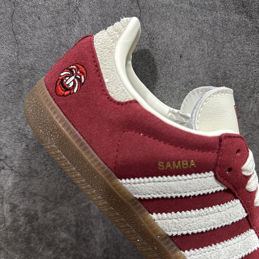 图片[7]-【XC纯原】AD Originals Samba OG TAL 红色 脸谱面具 低帮舒适百搭休闲板鞋 纯原品质 全新高端零售平台专供品质出货 全鞋身采用头层牛皮 包括鞋舌也是头层皮 私模大底 非市面公底 货号：IG8905 尺码：35 36 36.5 37 38 38.5 39 40-选品中心