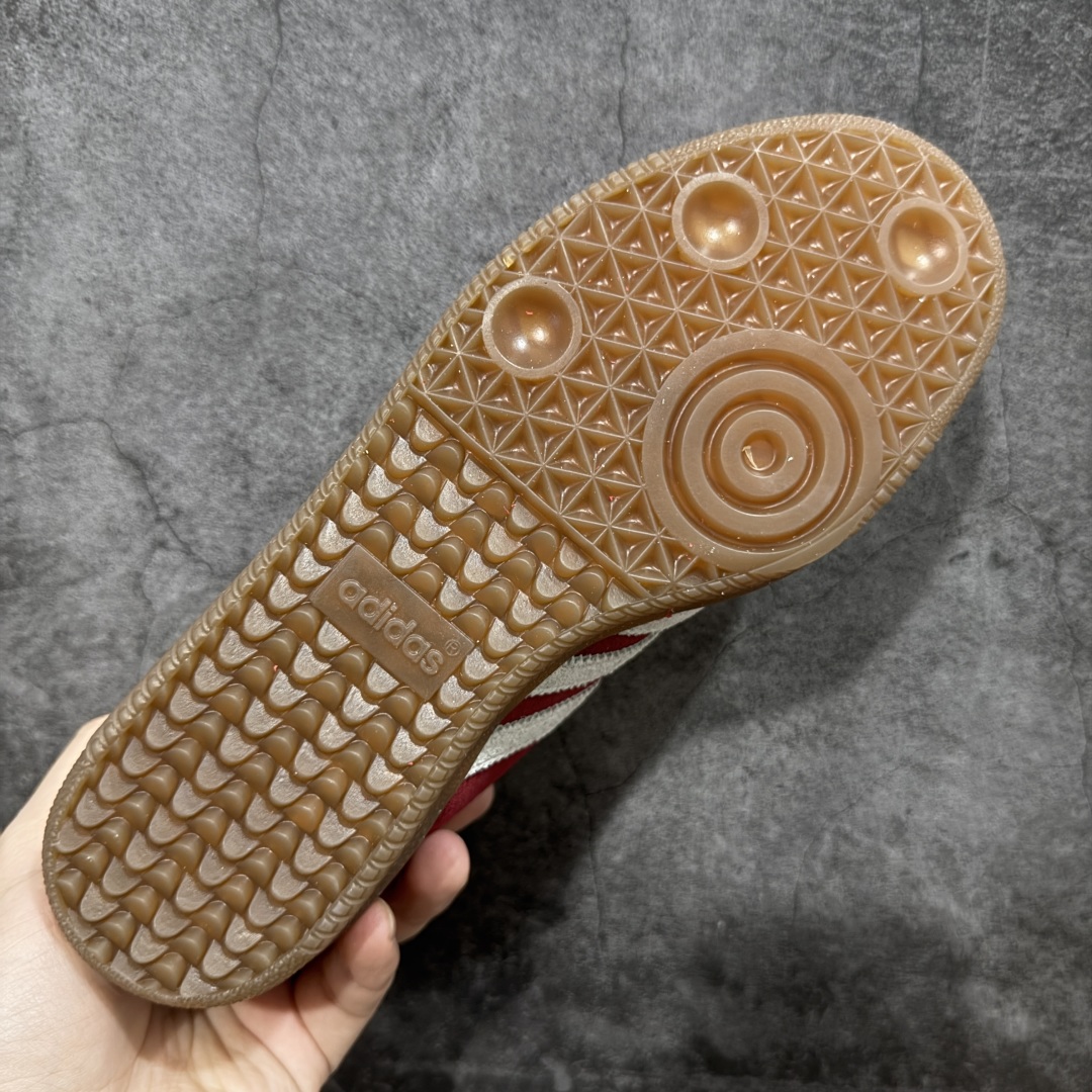 图片[9]-【XC纯原】AD Originals Samba OG TAL 红色 脸谱面具 低帮舒适百搭休闲板鞋 纯原品质 全新高端零售平台专供品质出货 全鞋身采用头层牛皮 包括鞋舌也是头层皮 私模大底 非市面公底 货号：IG8905 尺码：35 36 36.5 37 38 38.5 39 40-选品中心