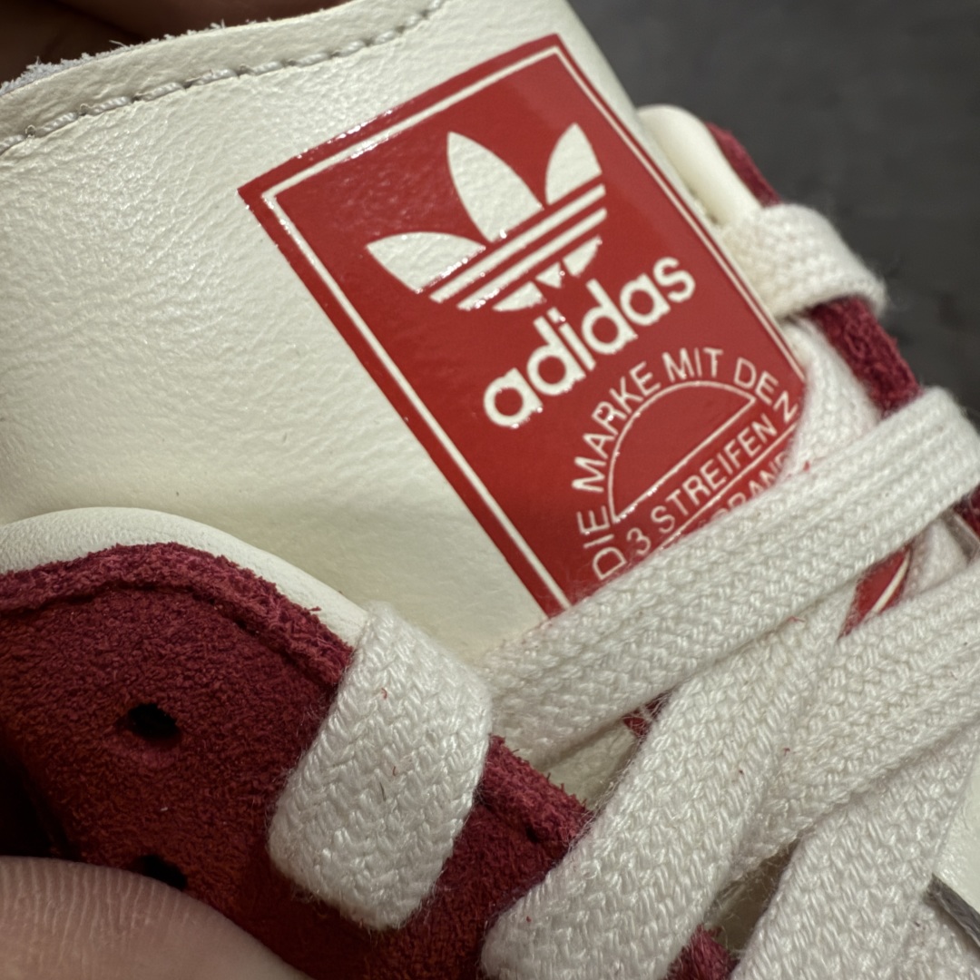图片[6]-【XC纯原】AD Originals Samba OG TAL 红色 脸谱面具 低帮舒适百搭休闲板鞋 纯原品质 全新高端零售平台专供品质出货 全鞋身采用头层牛皮 包括鞋舌也是头层皮 私模大底 非市面公底 货号：IG8905 尺码：35 36 36.5 37 38 38.5 39 40-选品中心