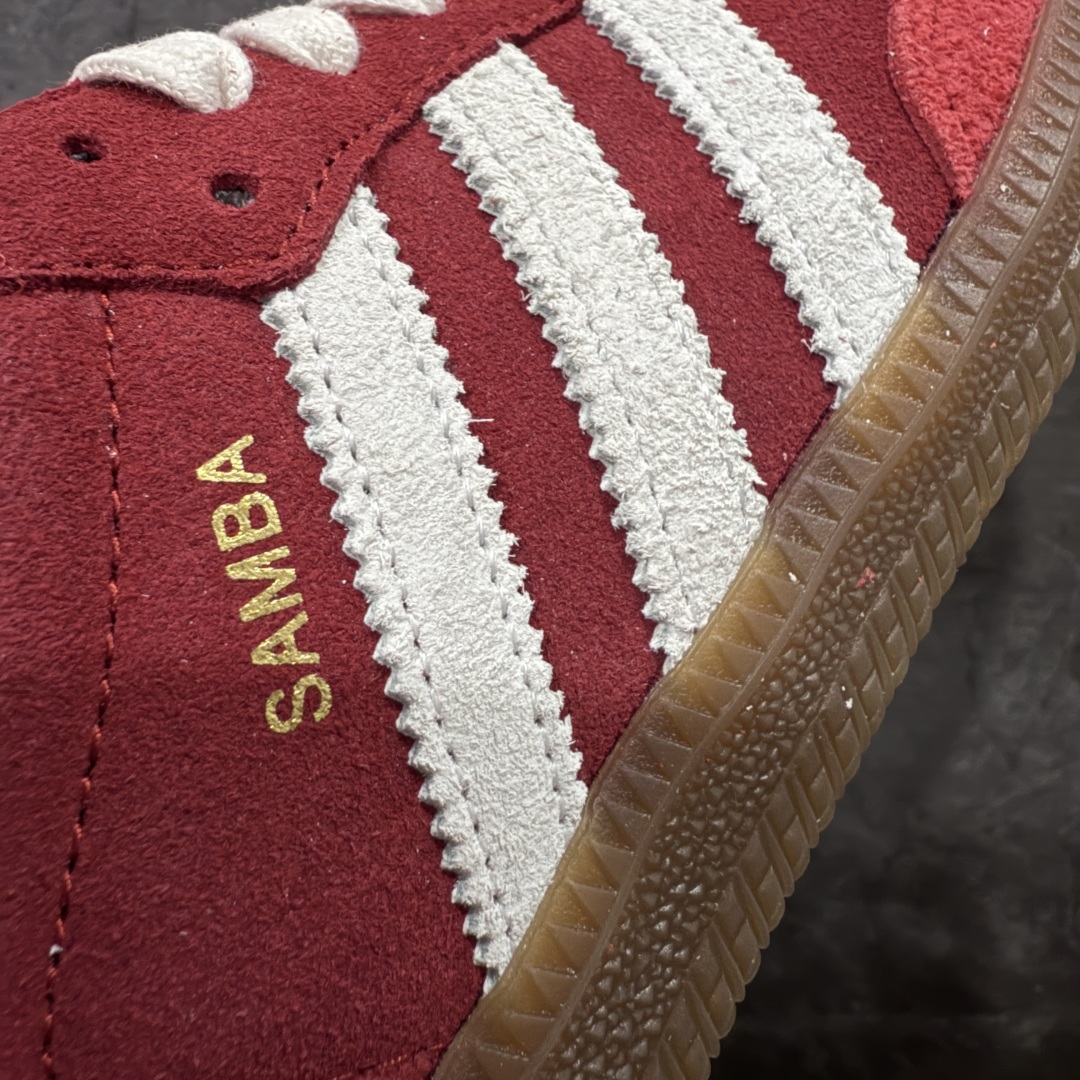 图片[4]-【XC纯原】AD Originals Samba OG TAL 红色 脸谱面具 低帮舒适百搭休闲板鞋 纯原品质 全新高端零售平台专供品质出货 全鞋身采用头层牛皮 包括鞋舌也是头层皮 私模大底 非市面公底 货号：IG8905 尺码：35 36 36.5 37 38 38.5 39 40-选品中心