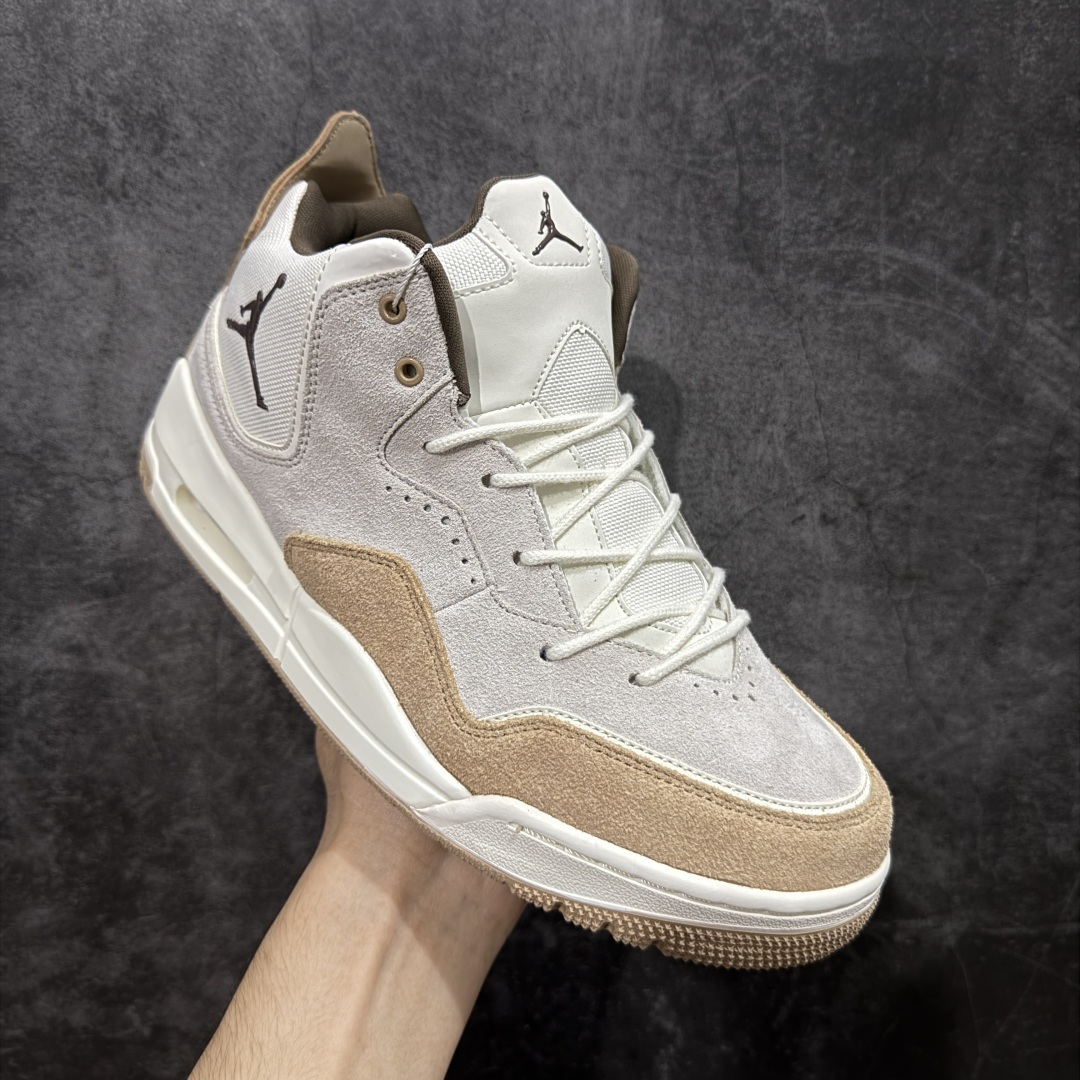 图片[3]-【黑金纯原版】Air Jordan Courtside 23 AJ23 乔23 简版中帮复古休闲运动文化篮球鞋 FQ6860-121 原装级别重装出货 正确鞋舌立体高频 原厂数据独家私磨 原厂纸板开发操作 原盒原包装 每双鞋都来自于原鞋开发对色卡，妥妥的放心 采用头层皮皮革以及轻便牛巴皮革 市场最好版本 尺码：36 36.5 37.5 38 38.5 39 40 40.5 41 42 42.5 43 44 44.5 45 46-选品中心