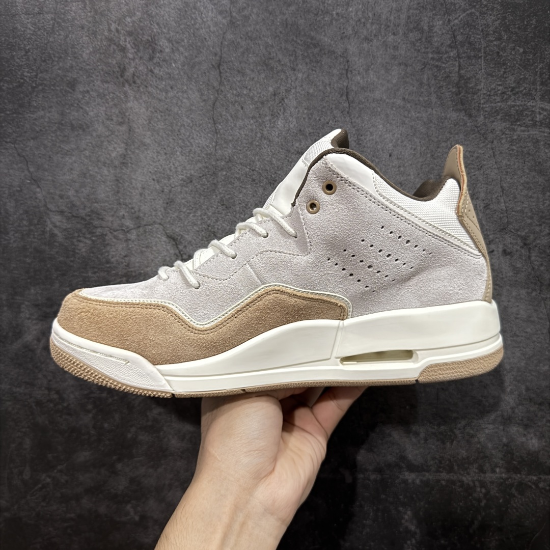 图片[2]-【黑金纯原版】Air Jordan Courtside 23 AJ23 乔23 简版中帮复古休闲运动文化篮球鞋 FQ6860-121 原装级别重装出货 正确鞋舌立体高频 原厂数据独家私磨 原厂纸板开发操作 原盒原包装 每双鞋都来自于原鞋开发对色卡，妥妥的放心 采用头层皮皮革以及轻便牛巴皮革 市场最好版本 尺码：36 36.5 37.5 38 38.5 39 40 40.5 41 42 42.5 43 44 44.5 45 46-选品中心