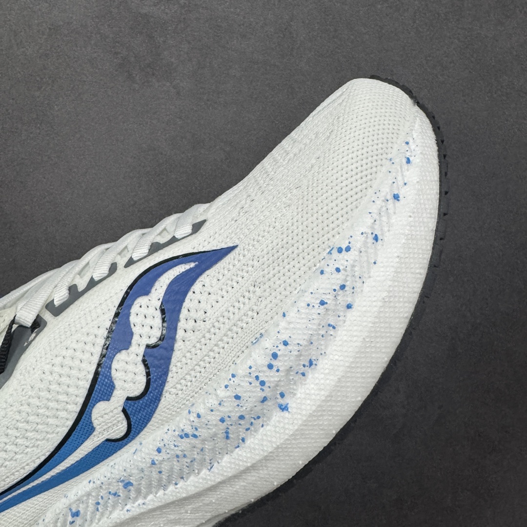 图片[5]-【公司级】索康尼/Saucony Triumph 21 胜利21代系列低帮轻量舒适多功能休闲运动慢跑鞋 采用工学透气网织鞋面材质#内嵌3D环绕包裹缓震鞋垫#中底搭载 PWRRUN+高弹缓震泡棉材质,舒适踩S感!!#外置镂空XT-900橡胶大底 货号：S20881-106 尺码：40-46-选品中心