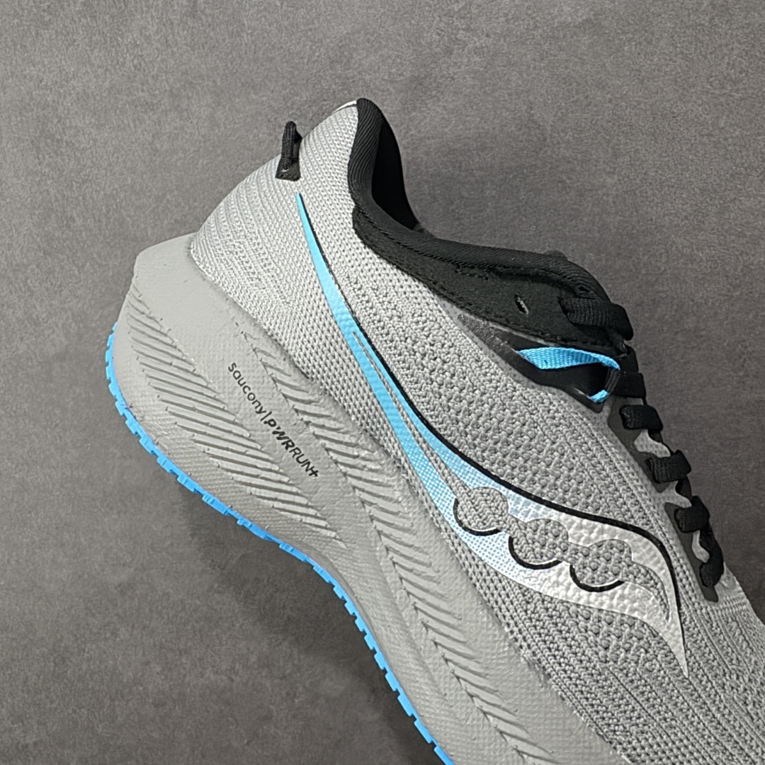 图片[6]-【公司级】索康尼/Saucony Triumph 21 胜利21代系列低帮轻量舒适多功能休闲运动慢跑鞋 采用工学透气网织鞋面材质#内嵌3D环绕包裹缓震鞋垫#中底搭载 PWRRUN+高弹缓震泡棉材质,舒适踩S感!!#外置镂空XT-900橡胶大底 货号：S20881-20 尺码：40-46-选品中心