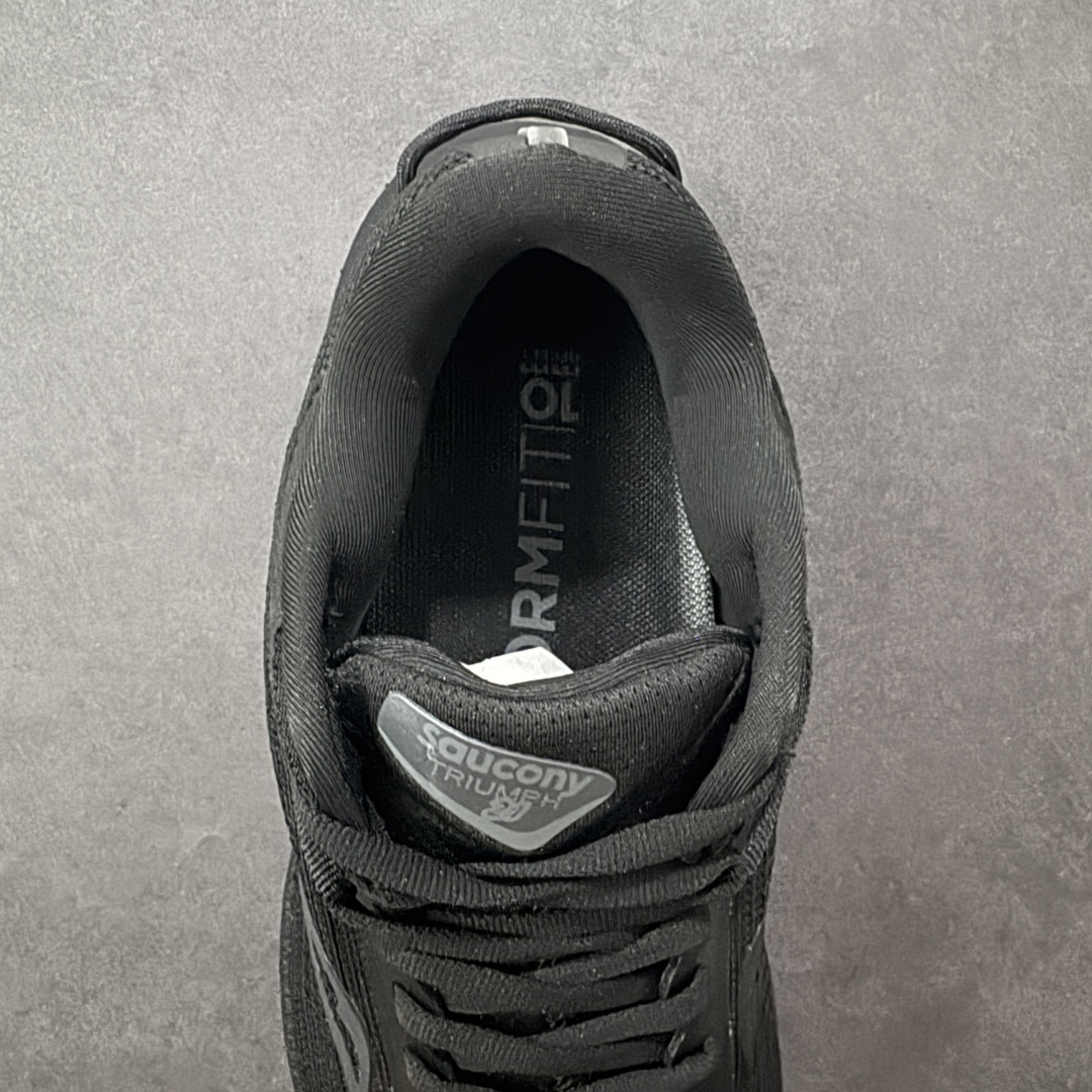 图片[7]-【公司级】索康尼/Saucony Triumph 21 胜利21代系列低帮轻量舒适多功能休闲运动慢跑鞋 采用工学透气网织鞋面材质#内嵌3D环绕包裹缓震鞋垫#中底搭载 PWRRUN+高弹缓震泡棉材质,舒适踩S感!!#外置镂空XT-900橡胶大底 货号：S20881-10 尺码：36-46-选品中心