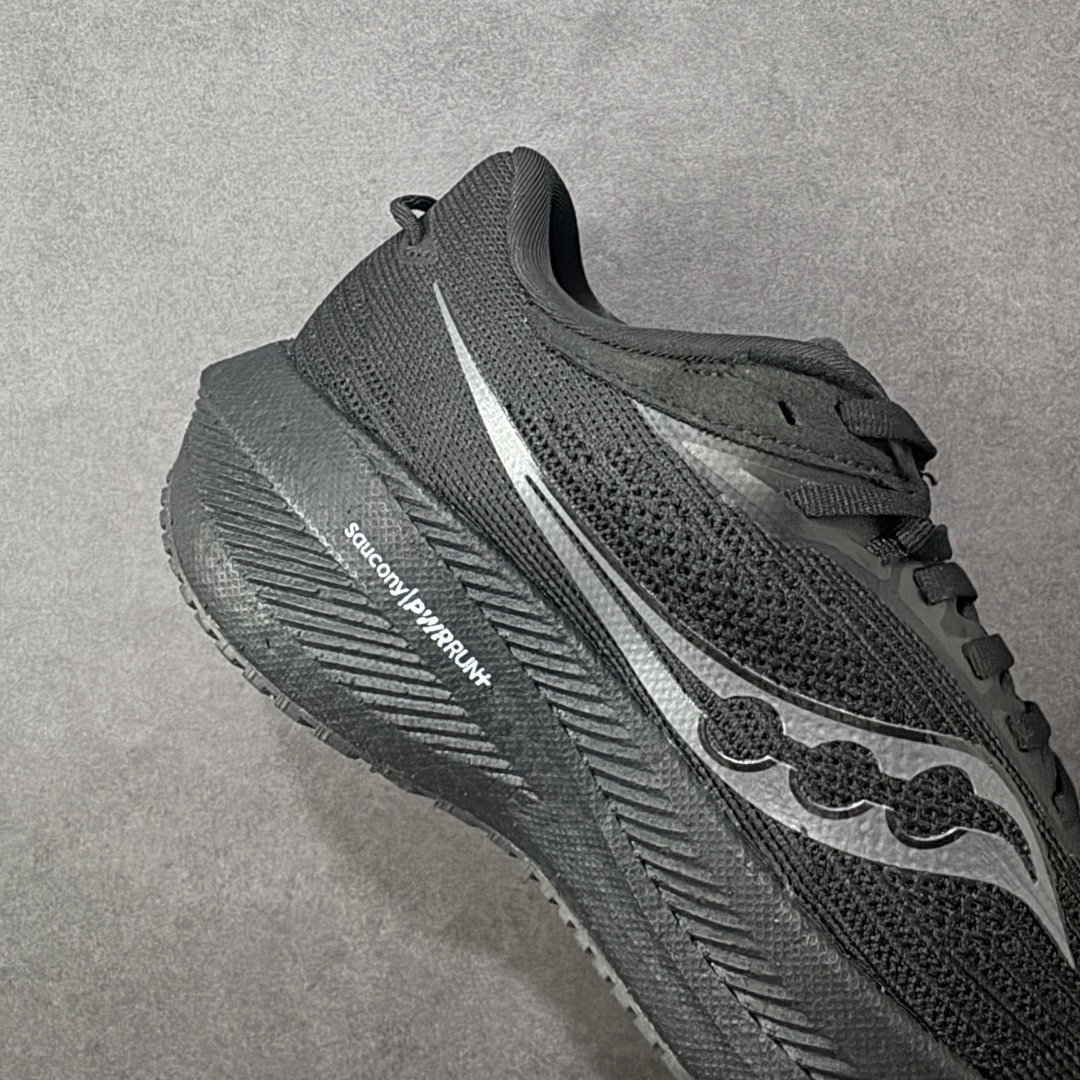 图片[6]-【公司级】索康尼/Saucony Triumph 21 胜利21代系列低帮轻量舒适多功能休闲运动慢跑鞋 采用工学透气网织鞋面材质#内嵌3D环绕包裹缓震鞋垫#中底搭载 PWRRUN+高弹缓震泡棉材质,舒适踩S感!!#外置镂空XT-900橡胶大底 货号：S20881-10 尺码：36-46-选品中心