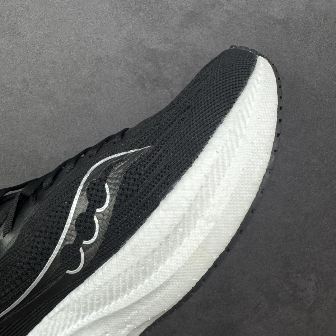 图片[5]-【公司级】索康尼/Saucony Triumph 21 胜利21代系列低帮轻量舒适多功能休闲运动慢跑鞋 采用工学透气网织鞋面材质#内嵌3D环绕包裹缓震鞋垫#中底搭载 PWRRUN+高弹缓震泡棉材质,舒适踩S感!!#外置镂空XT-900橡胶大底 货号：S20881-12 尺码：36-46-选品中心