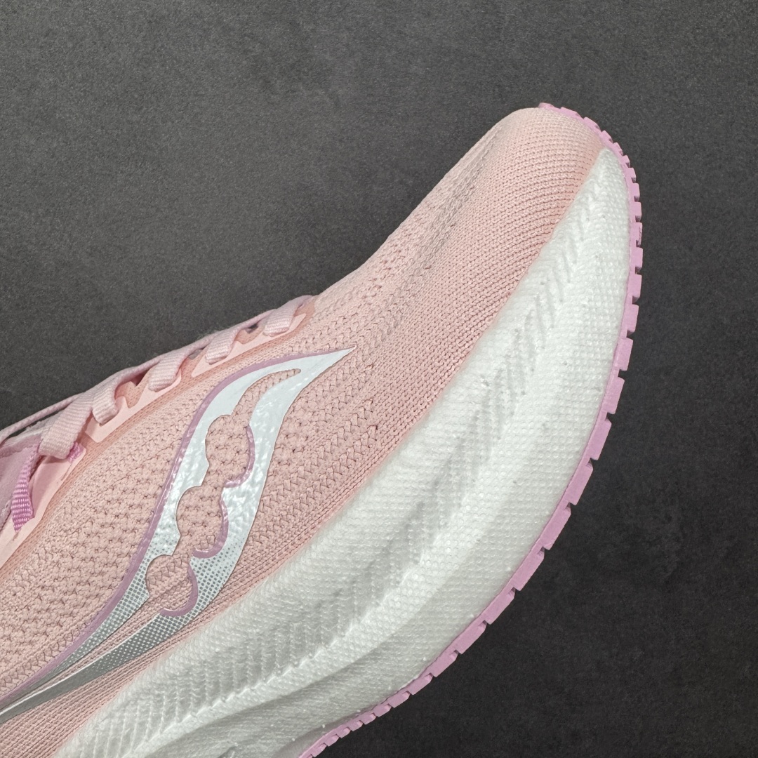 图片[5]-【公司级】索康尼/Saucony Triumph 21 胜利21代系列低帮轻量舒适多功能休闲运动慢跑鞋 采用工学透气网织鞋面材质#内嵌3D环绕包裹缓震鞋垫#中底搭载 PWRRUN+高弹缓震泡棉材质,舒适踩S感!!#外置镂空XT-900橡胶大底 货号：S20881-34 尺码：36-40-选品中心