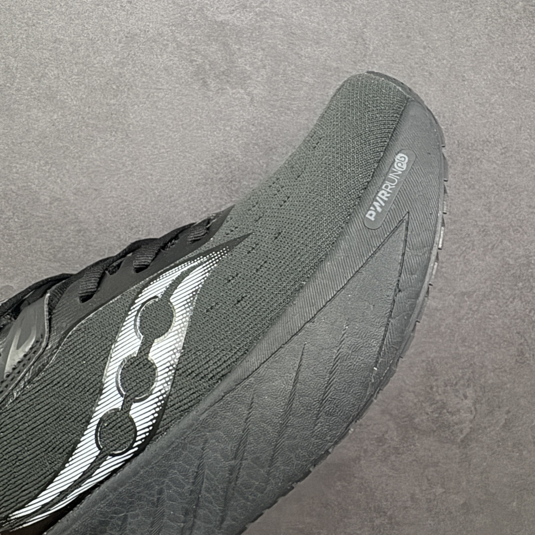 图片[5]-【公司级】索康尼/Saucony Triumph 22 胜利22代系列低帮轻量舒适多功能休闲运动慢跑鞋 采用工学透气网织鞋面材质#内嵌3D环绕包裹缓震鞋垫#中底搭载 PWRRUN+高弹缓震泡棉材质,舒适踩S感!!#外置镂空XT-900橡胶大底 货号：S20964-201 尺码：36-45-选品中心