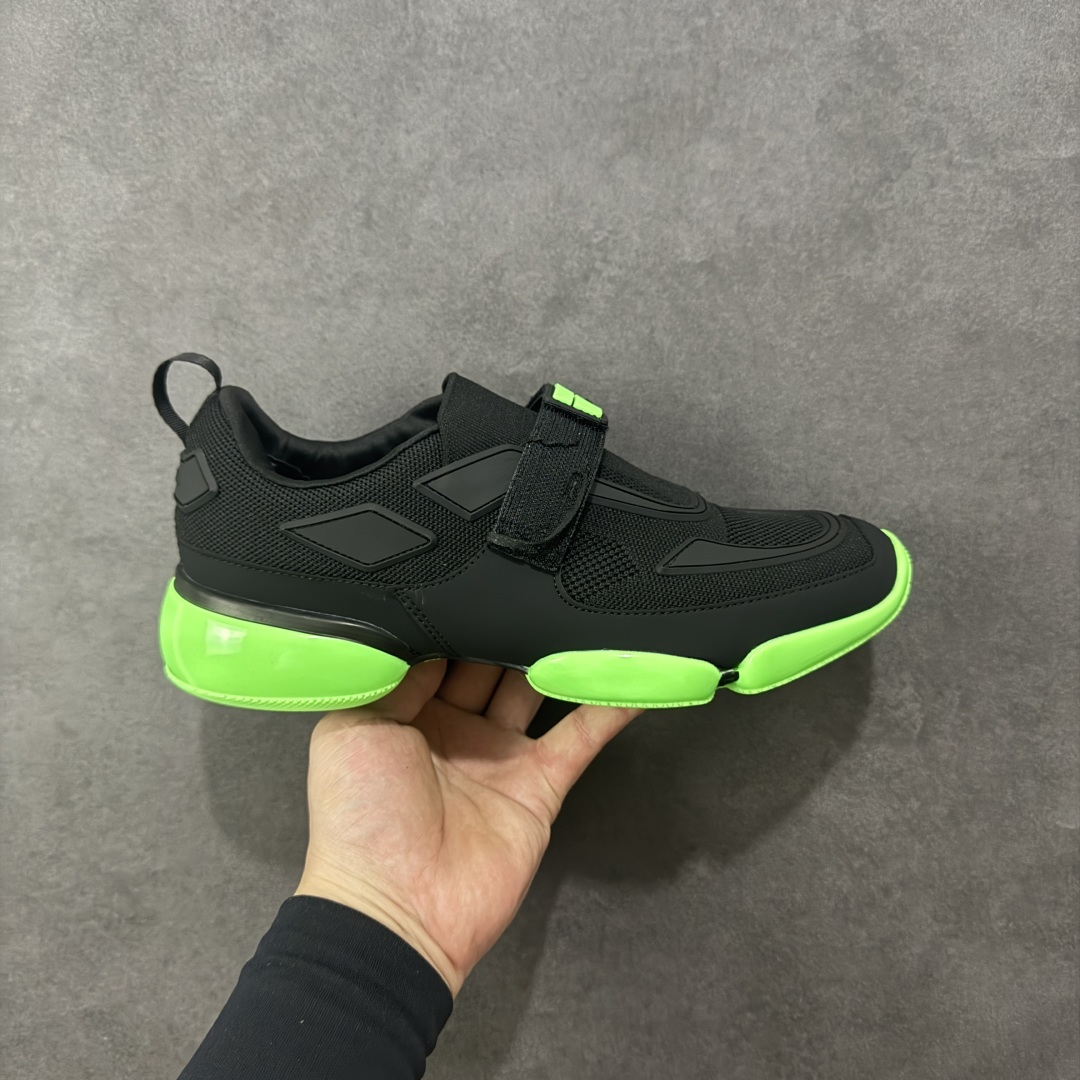 【公司级】PRADA普拉达 Cloudbust 魔术贴运动 减震耐磨包裹性 低帮 生活休闲鞋 男款 大厂出品 高品质做工 价格不杀猪 尺码：40-45-选品中心