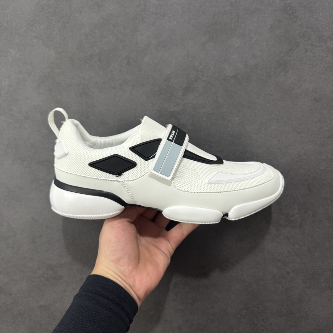 【公司级】PRADA普拉达 Cloudbust 魔术贴运动 减震耐磨包裹性 低帮 生活休闲鞋 男款 大厂出品 高品质做工 价格不杀猪 尺码：40-45-选品中心