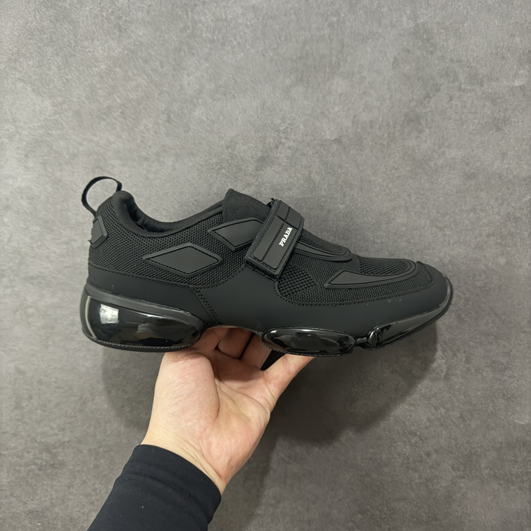 【公司级】PRADA普拉达 Cloudbust 魔术贴运动 减震耐磨包裹性 低帮 生活休闲鞋 男款 大厂出品 高品质做工 价格不杀猪 尺码：40-45-选品中心