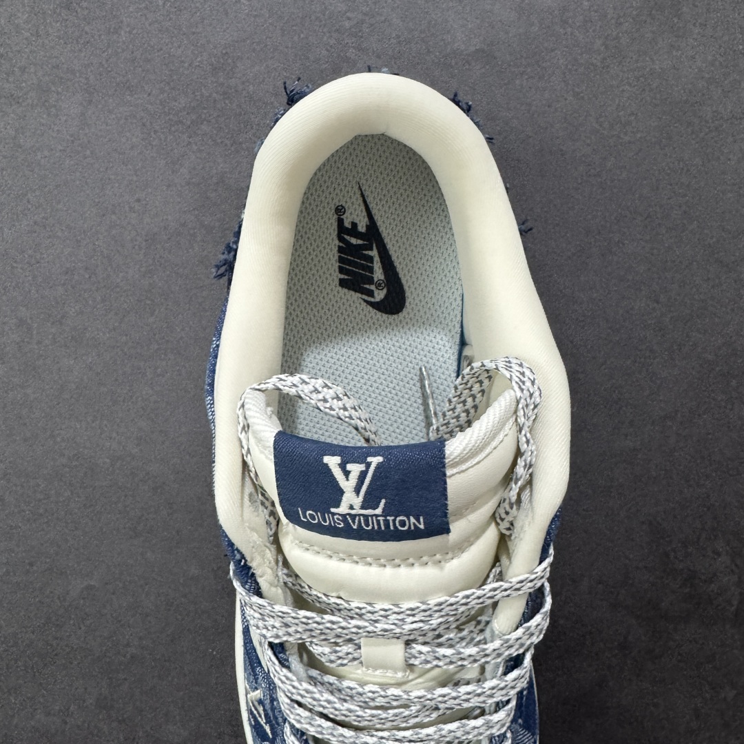图片[7]-【定制版】Nike SB Dunk Low LV联名 白蓝格子牛仔 高端定制 低帮休闲板鞋 YF9511-900  #定制鞋盒 高端防水材料 顶级夜光效 Ortholite鞋垫透气防臭 大厂纯原品质出货 超高清洁度 皮料切割干净无任何毛边 细节完美   尺码：36 36.5 37.5 38 38.5 39 40 40.5 41 42 42.5 43 44 44.5 45 编码：HXSB330340-选品中心