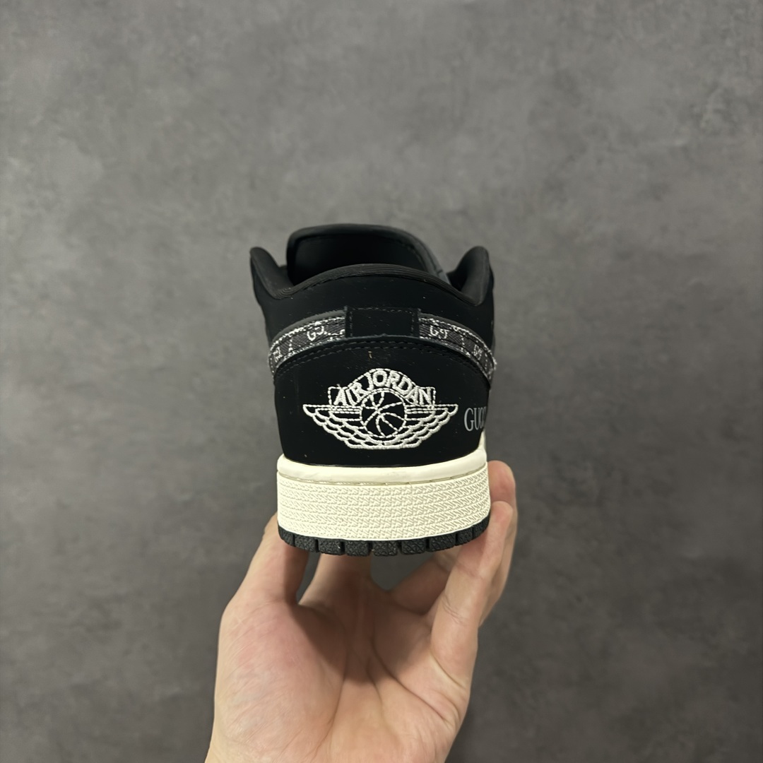 图片[4]-【定制版】Air Jordan 1 Low AJ1 乔1 古驰联名 高端定制 低帮复古篮球鞋 #定制鞋盒 大厂纯原品质出货 超高清洁度 皮料切割干净无任何毛边 细节完美 货号：LJ8888-003 尺码：36 36.5 37.5 38 38.5 39 40 40.5 41 42 42.5 43 44 44.5 45-选品中心