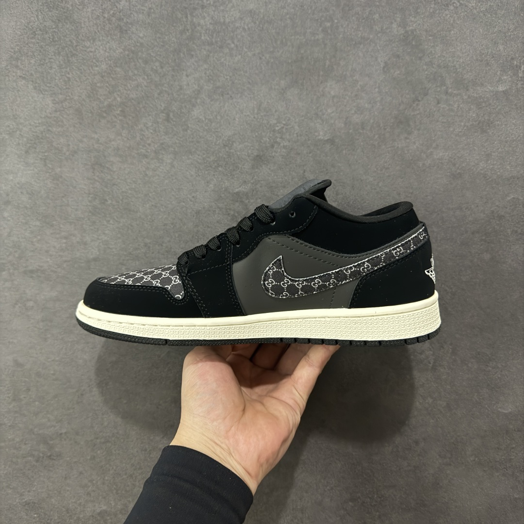 图片[2]-【定制版】Air Jordan 1 Low AJ1 乔1 古驰联名 高端定制 低帮复古篮球鞋 #定制鞋盒 大厂纯原品质出货 超高清洁度 皮料切割干净无任何毛边 细节完美 货号：LJ8888-003 尺码：36 36.5 37.5 38 38.5 39 40 40.5 41 42 42.5 43 44 44.5 45-选品中心