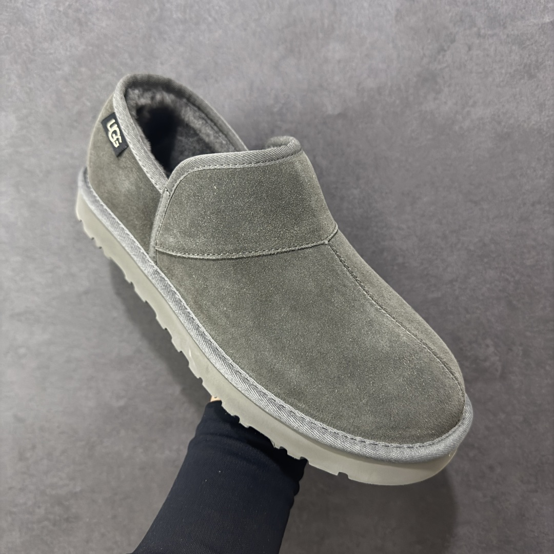 图片[3]-【SP顶级版】UGG 冬季雪地靴 海登休闲一脚蹬 M/1138333 原代工厂隆丰A级真羊毛皮一体完全遵循正平正品，精选A级羊皮毛一体材质，内里毛绒如云朵般包裹双脚，白带恒温属性一寒锁温抗冻，股季透气排湿，让双脚时刻处于干爽舒适的状态，轻量化设计搭配柔韧鞋底，每一步都似踩在软垫上，再加上贴合足型的弧度与足跟支撑，无论是居家休憩,外出通勤还是日常跑腿，全天行走也无负担。 从经典高筒靴到简约拖鞋，从基础中性色到潮流设计，既能与牛仔裤、卫衣打造随性日常，也能搭配裙子、男女同款更能轻松适配情侣穿搭。 优质羊皮毛天生耐磨损，搭配扎实工艺与防水科技加持，能抵御日常磨损与雨雪侵袭。一双穿数年仍能保持柔软质感💪🏻 尺码：39-45-选品中心