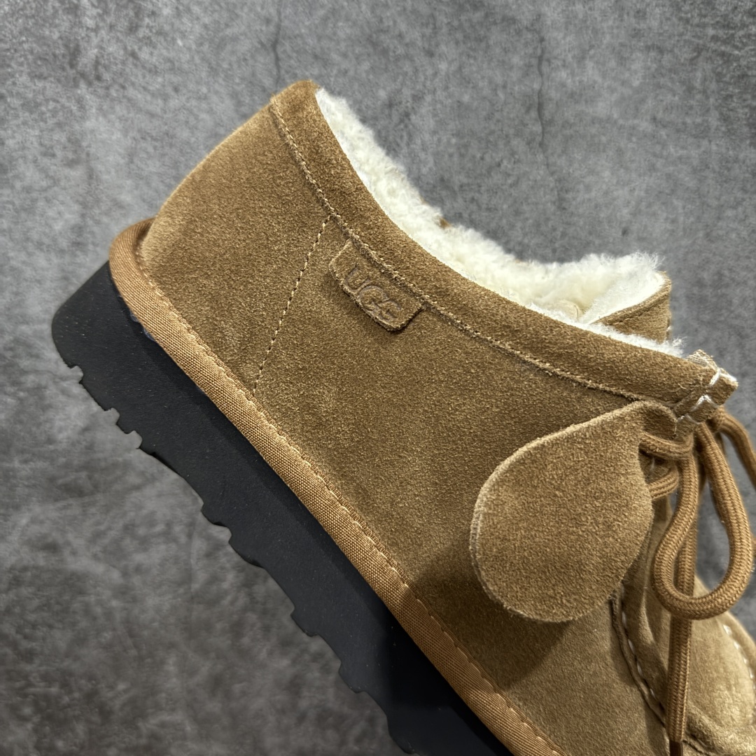 图片[7]-【纯原版】UGG 巴恩风格 复古袋鼠鞋 089-1 来自巴恩风复古美学和都市漫步松弛感，尽显秋日慵懒 穿着袋鼠鞋云游大街小巷 要的就是一种慵懒自在， 文艺复古又不失烟火气息的松弛感 把慢生活，复古元素融合到生活的细节 美拉德配色，鞋带搭配俏皮精怪的珠珠把时尚极限拉满 尺码：36 37 38 39 40-选品中心