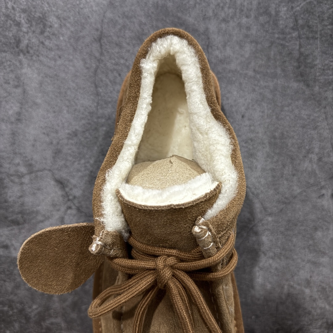 图片[8]-【纯原版】UGG 巴恩风格 复古袋鼠鞋 089-1 来自巴恩风复古美学和都市漫步松弛感，尽显秋日慵懒 穿着袋鼠鞋云游大街小巷 要的就是一种慵懒自在， 文艺复古又不失烟火气息的松弛感 把慢生活，复古元素融合到生活的细节 美拉德配色，鞋带搭配俏皮精怪的珠珠把时尚极限拉满 尺码：36 37 38 39 40-选品中心