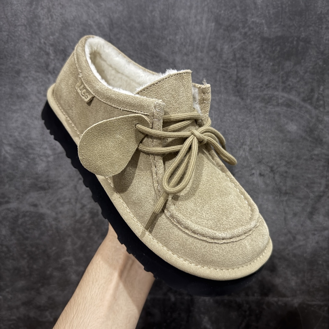 图片[3]-【纯原版】UGG 巴恩风格 复古袋鼠鞋 089-1 来自巴恩风复古美学和都市漫步松弛感，尽显秋日慵懒 穿着袋鼠鞋云游大街小巷 要的就是一种慵懒自在， 文艺复古又不失烟火气息的松弛感 把慢生活，复古元素融合到生活的细节 美拉德配色，鞋带搭配俏皮精怪的珠珠把时尚极限拉满 尺码：36 37 38 39 40-选品中心