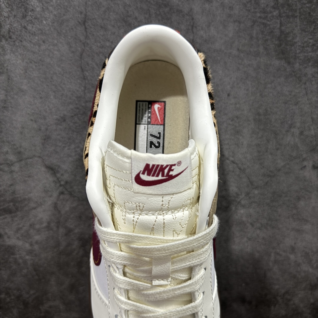 图片[8]-【公司级】Nike Dunk Low 白红棕豹纹 IM6687-262 纯原大厂出品 极力推荐 原装头层材料 独家版型蒸餾加工 帶來的是更好的视觉和脚感体验 大厂纯原品质出货 清洁度 电绣工艺 皮料切割干净无任何毛边 细节完美 尺码：36 36.5 37.5 38 38.5 39 40 40.5 41 42 42.5 43 44 44.5 45-选品中心