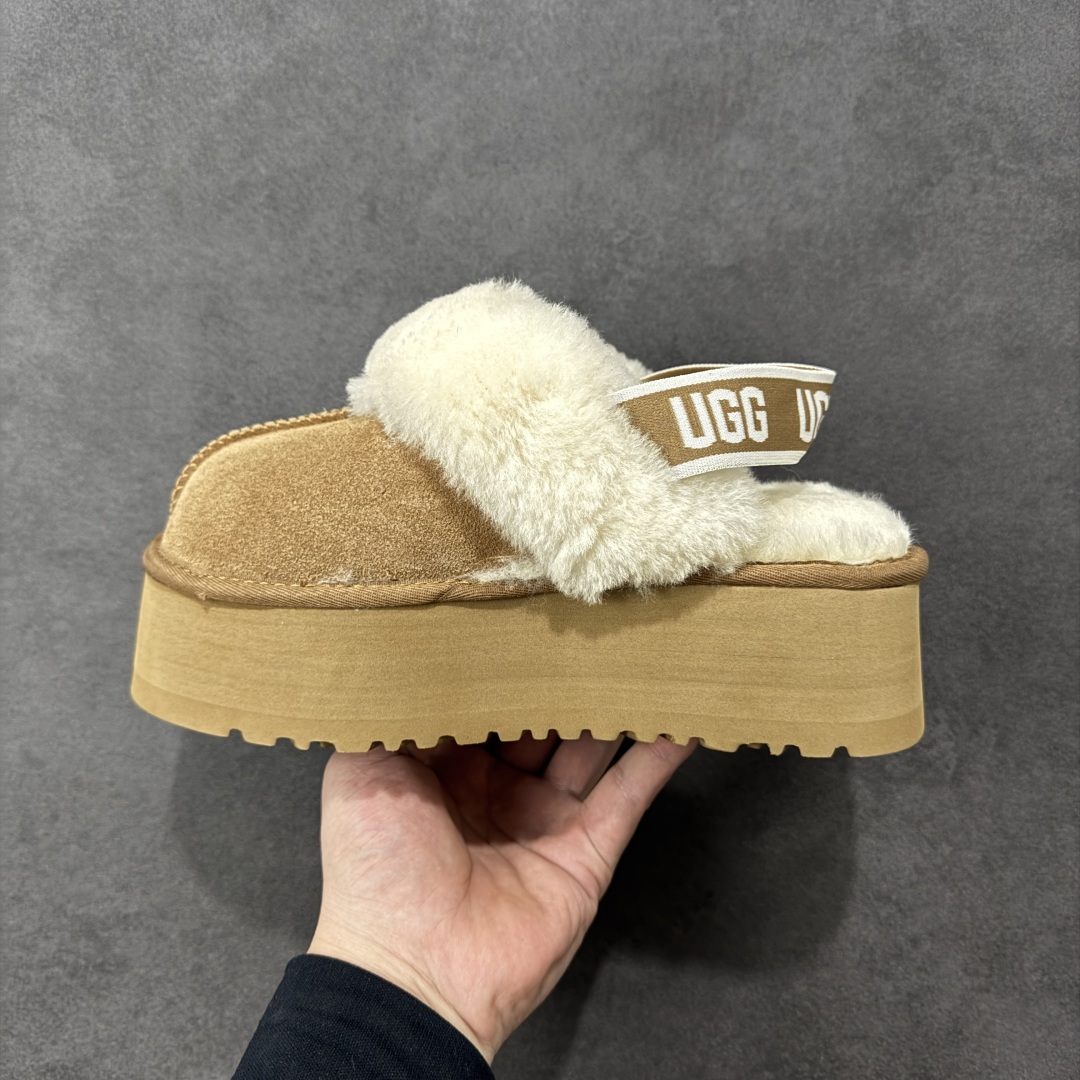 图片[2]-【莞产X1版本】 市面顶级版本 UGG3474 星拖拉带厚底 小红书爆款 广州外贸大厂生产 鞋头到鞋垫真羊皮毛一体 独立外盒包装 芯片 带防水工艺 区别市面任何版本 5cm厚底 独立原版开发大底 羊绒鞋垫 冬季保暖外出 家居都是很适合的选择 进年uug推出款式系列 局部偏向年轻消费者喜好 也走到时尚潮流穿搭的前沿 鞋身材质 防泼水涂层翻毛皮鞋面 17毫米UGGPURE™植入式羊毛内底 轻便防滑舒适橡胶外底 带有品牌LOGO商标 带全套包装 尺码： 35-40-选品中心