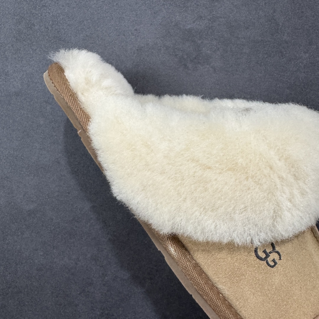 图片[6]-【莞产X1版本】 市面顶级版本 UGG 6872 星拖薄底 小红书爆款 广州外贸大厂生产 鞋头到鞋垫真羊皮毛一体 独立外盒包装 芯片 带防水工艺 区别市面任何版本 5cm厚底 独立原版开发大底 羊绒鞋垫 冬季保暖外出 家居都是很适合的选择 进年uug推出款式系列 局部偏向年轻消费者喜好 也走到时尚潮流穿搭的前沿 鞋身材质 防泼水涂层翻毛皮鞋面 17毫米UGGPURE™植入式羊毛内底 轻便防滑舒适橡胶外底 带有品牌LOGO商标 带全套包装 尺码： 35-40-选品中心