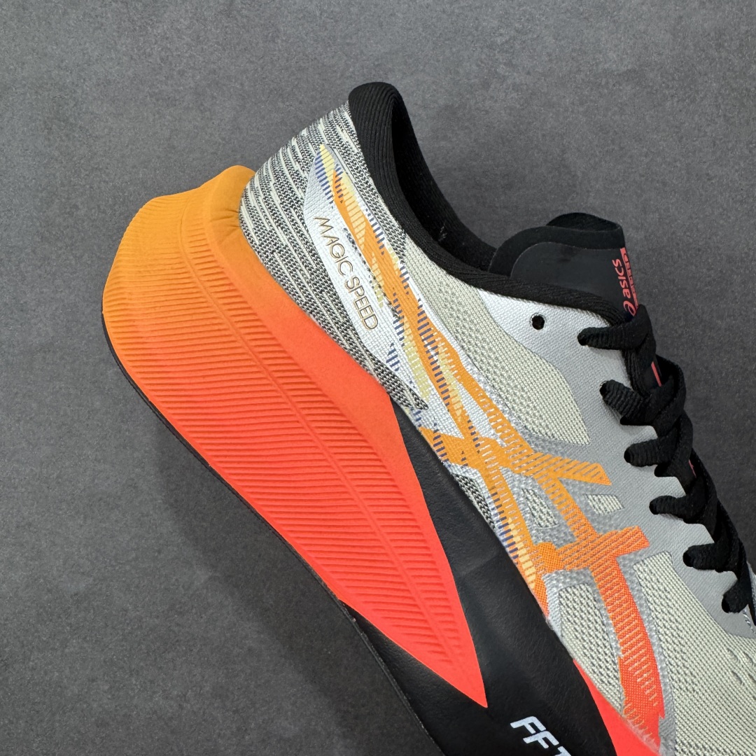 图片[6]-【公司级】Asics 亚瑟士MAGIC SPEED 4稳定跑鞋 鞋面采用双层提花网面设计，提高包裹性和透气性，后跟搭载稳定系统科技T-GEL提升整体支撑力和结构感，减少对身体带来的冲击负荷，创新中底至轻回弹 尺码：39-45无半码-选品中心