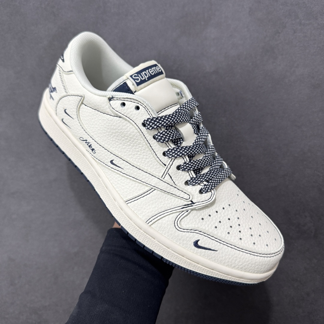 图片[3]-【定制版】Air Jordan 1 Low supreme 联名 高端定制 低帮复古篮球鞋  #定制鞋盒 大厂纯原品质出货 超高清洁度 皮料切割干净无任何毛边 细节完美 货号： XD0798-308  尺码：36 36.5 37.5 38 38.5 39 40 40.5 41 42 42.5 43 44 44.5 45 编码：HXSB330340-选品中心