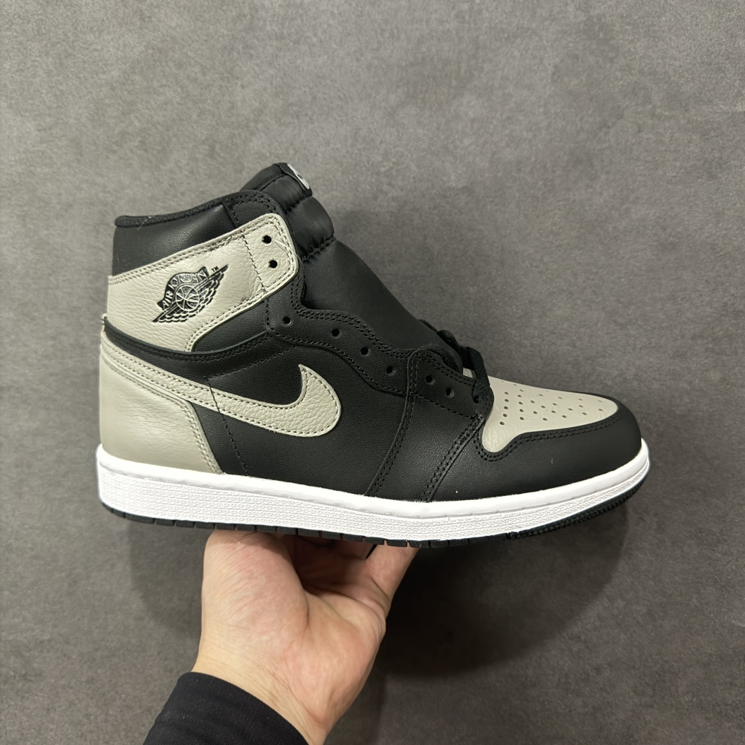 【头层BC版】Nike Air Jordan aj1 Retro High OG “影子灰”百搭休闲文化运动篮球鞋 口碑AJ大厂出品 全系列原楦原纸板开发 原厂头层皮料加持 原厂定型后跟完美效果 裁片超高清洁度 针车 细节到位 性价比十足💪🏻 货号：555088-013 尺码：40-47.5（半）-选品中心