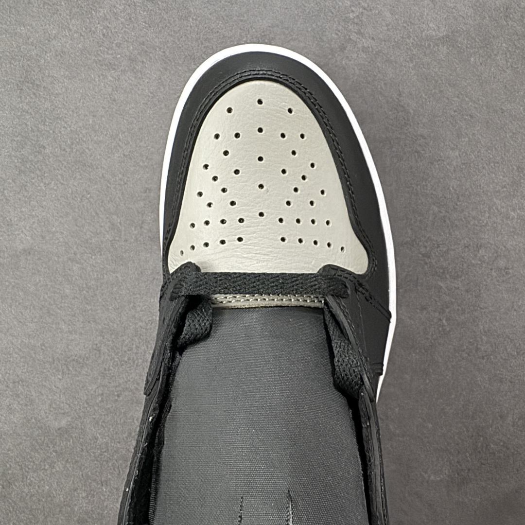 图片[8]-【头层BC版】Nike Air Jordan aj1 Retro High OG “影子灰”百搭休闲文化运动篮球鞋 口碑AJ大厂出品 全系列原楦原纸板开发 原厂头层皮料加持 原厂定型后跟完美效果 裁片超高清洁度 针车 细节到位 性价比十足💪🏻 货号：555088-013 尺码：40-47.5（半）-选品中心