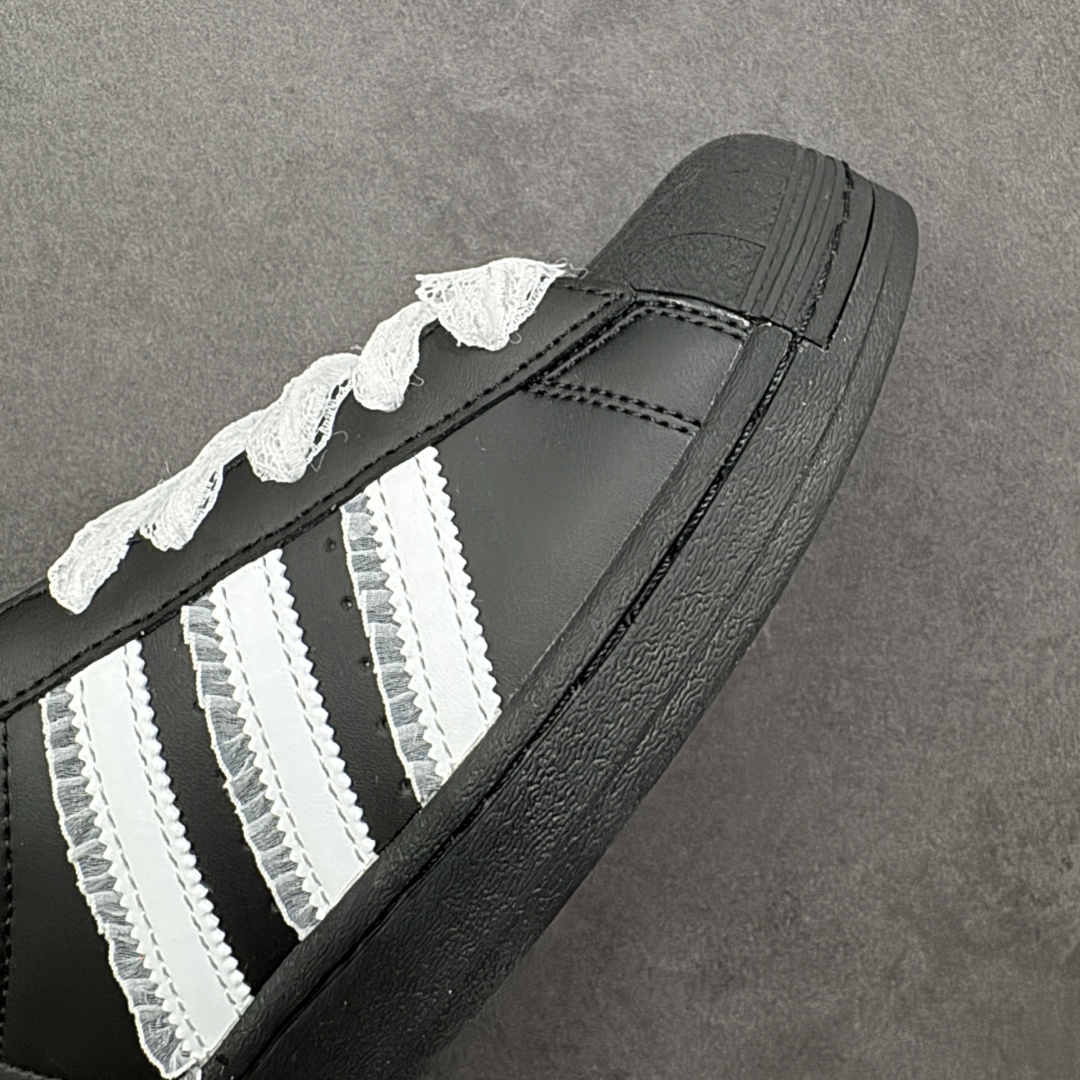图片[5]-【公司级】Adidas Originals Superstar 2025全新版本 贝壳头官方同步 渠道正品订单 诠释市场最高工艺水平 贝壳头经典小白板鞋 专柜上架同步配色 全鞋进口头层皮料打造。区别市面普通真标版本，进出专柜无压力 货号：EG4959 尺码：35-40-选品中心