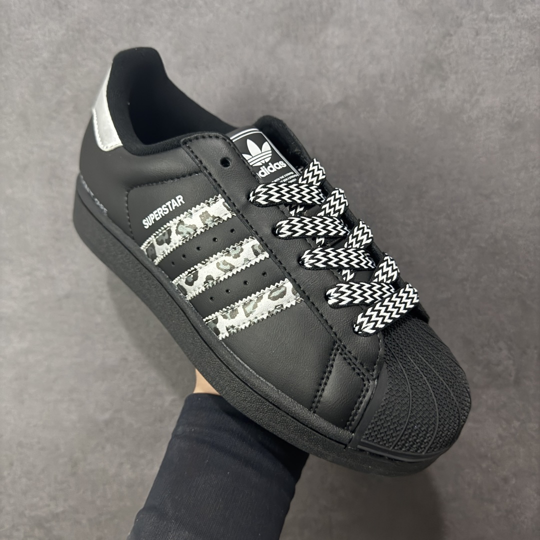 图片[3]-【公司级】Adidas Originals Superstar 2025全新版本 贝壳头官方同步 渠道正品订单 诠释市场最高工艺水平 贝壳头经典小白板鞋 专柜上架同步配色 全鞋进口头层皮料打造。区别市面普通真标版本，进出专柜无压力 货号：JI0079 lt 尺码：35-40-选品中心