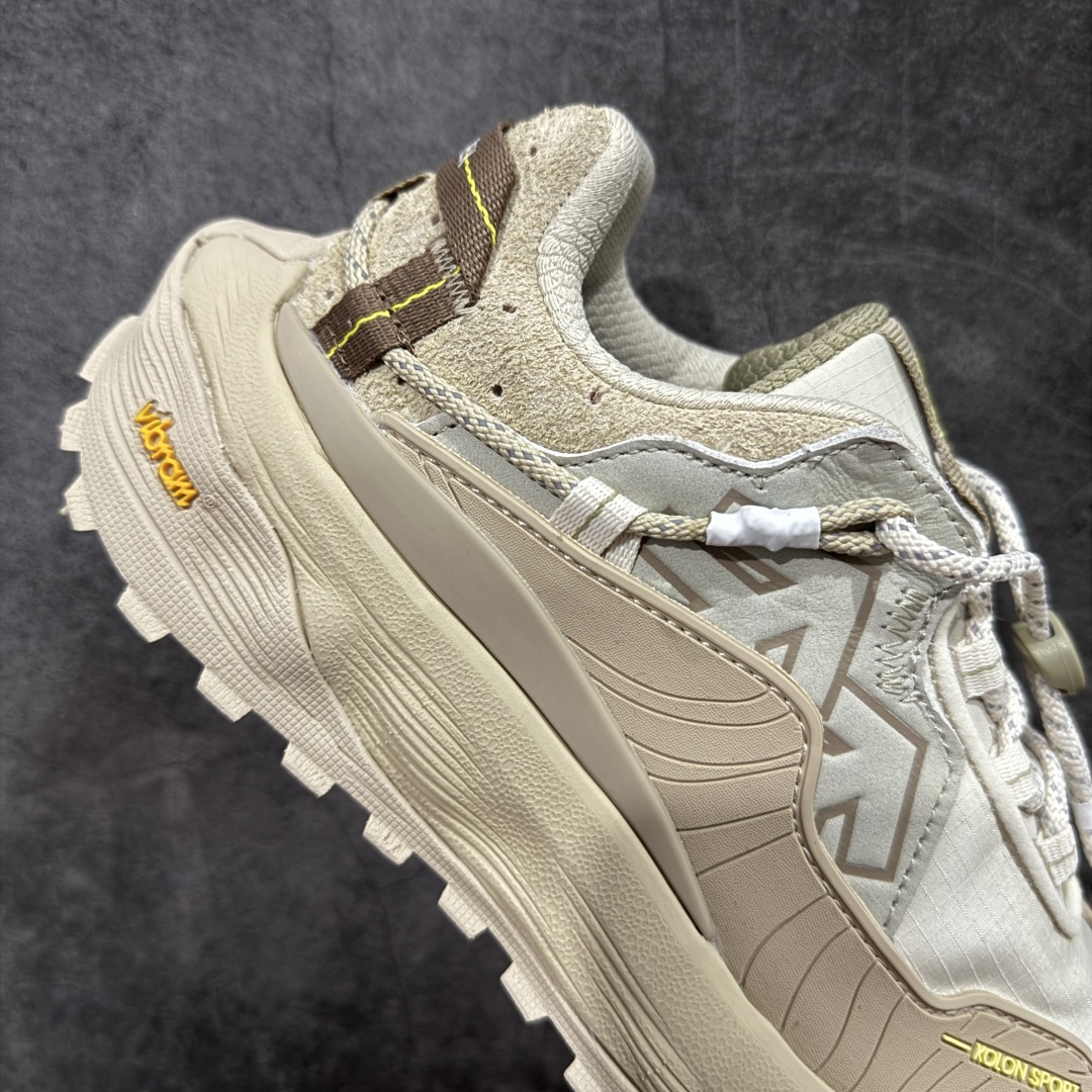 图片[7]-【绿x纯原】可隆KOLON SPORT LITCAMP MEGA 时尚舒适 低帮 户外防水功能鞋 男女同款 防水支撑轻便回弹 低帮徒步鞋 广东纯原大厂出品 纯原版本👏 脚感软到像踩云朵☁️—鞋面柔软贴合脚型 走石子路也不硌脚 防滑V黄金大底纹路深似锯齿，泥地、陡坡都稳稳拿捏 下雨天也不怕打滑 黑色耐脏又百搭 日常穿去上班是低调质感 进山徒步是可靠装备，从城市到山野，一双鞋承包所有 “出走计划” 尺码：36.5-46-选品中心