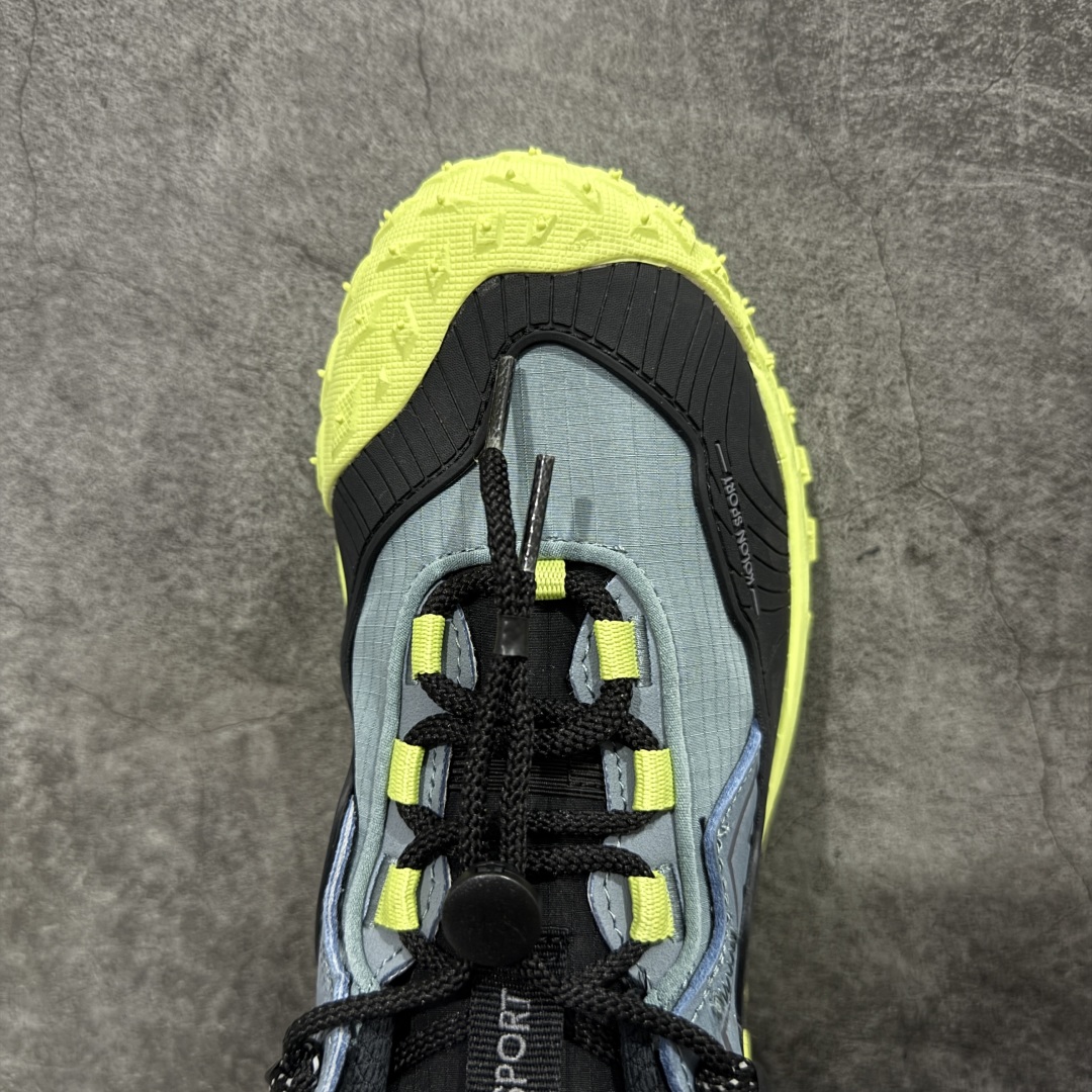 图片[5]-【绿x纯原】可隆KOLON SPORT LITCAMP MEGA 时尚舒适 低帮 户外防水功能鞋 男女同款 防水支撑轻便回弹 低帮徒步鞋 广东纯原大厂出品 纯原版本👏 脚感软到像踩云朵☁️—鞋面柔软贴合脚型 走石子路也不硌脚 防滑V黄金大底纹路深似锯齿，泥地、陡坡都稳稳拿捏 下雨天也不怕打滑 黑色耐脏又百搭 日常穿去上班是低调质感 进山徒步是可靠装备，从城市到山野，一双鞋承包所有 “出走计划” 尺码：36.5-46-选品中心