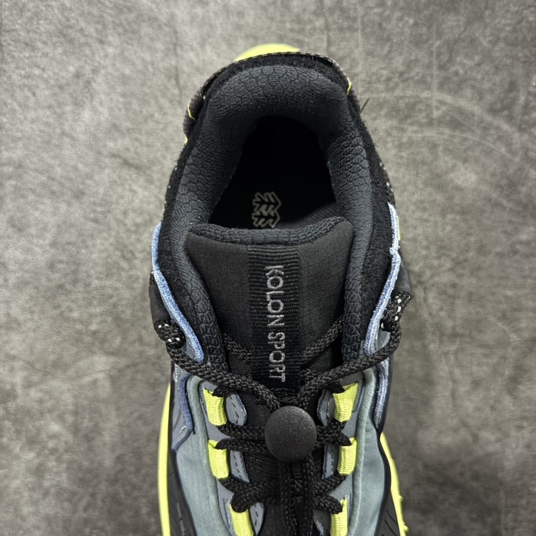 图片[8]-【绿x纯原】可隆KOLON SPORT LITCAMP MEGA 时尚舒适 低帮 户外防水功能鞋 男女同款 防水支撑轻便回弹 低帮徒步鞋 广东纯原大厂出品 纯原版本👏 脚感软到像踩云朵☁️—鞋面柔软贴合脚型 走石子路也不硌脚 防滑V黄金大底纹路深似锯齿，泥地、陡坡都稳稳拿捏 下雨天也不怕打滑 黑色耐脏又百搭 日常穿去上班是低调质感 进山徒步是可靠装备，从城市到山野，一双鞋承包所有 “出走计划” 尺码：36.5-46-选品中心