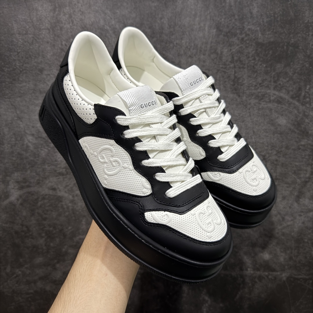 【New Star纯原】Gucci 古驰 Chunky 饼干鞋 全新订单出货 购入原版开发 平台高端零售 海外充Z专供品质 皮料、面料按原鞋标准定制 独立磨具，区别市面流通版本，配全新专柜包装，出厂即经过严格QC质检，细节、品控到位 完全遵循原版工艺打造 尺码：35 36 37 38 39 40 41 42 43 44 45-选品中心