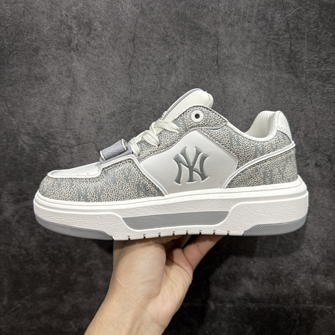 图片[2]-【纯原升级版】韩国洋基队NY大标潮流老爹鞋 MLB小白鞋市面上唯一顶级纯原版本 原材料打造 原楦原档案数据开发版型 完美鞋头弧度/后套收口效果🆚市面文案版本‼️ 原厂立体填充鞋舌海绵 中底注胶孔原数据开发模具大底 原厂转印标 保证不掉字 内增高6cm 原厂1：1模具开发 原厂进口纳米材质 原厂 全套手提袋 原盒雷射防伪标包装 天猫订单品质 官网尺码35 36 36.5 37.5 38 38.5 39 40 40.5 41 42 42.5 43 44 44.5 45-选品中心