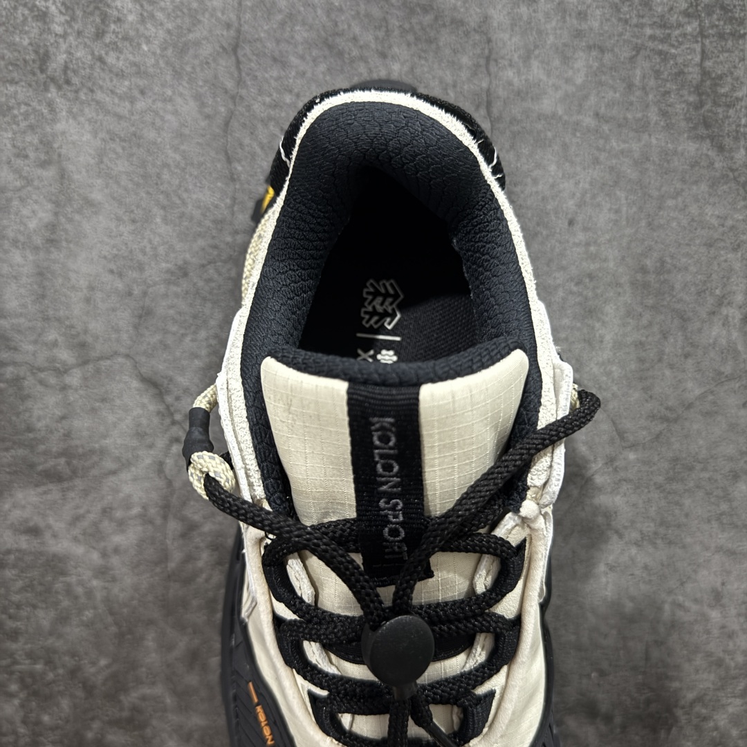 图片[8]-【绿x纯原】可隆KOLON SPORT LITCAMP MEGA 时尚舒适 低帮 户外防水功能鞋 男女同款 防水支撑轻便回弹 低帮徒步鞋 广东纯原大厂出品 纯原版本👏 脚感软到像踩云朵☁️—鞋面柔软贴合脚型 走石子路也不硌脚 防滑V黄金大底纹路深似锯齿，泥地、陡坡都稳稳拿捏 下雨天也不怕打滑 黑色耐脏又百搭 日常穿去上班是低调质感 进山徒步是可靠装备，从城市到山野，一双鞋承包所有 “出走计划” 尺码：36.5-46-选品中心