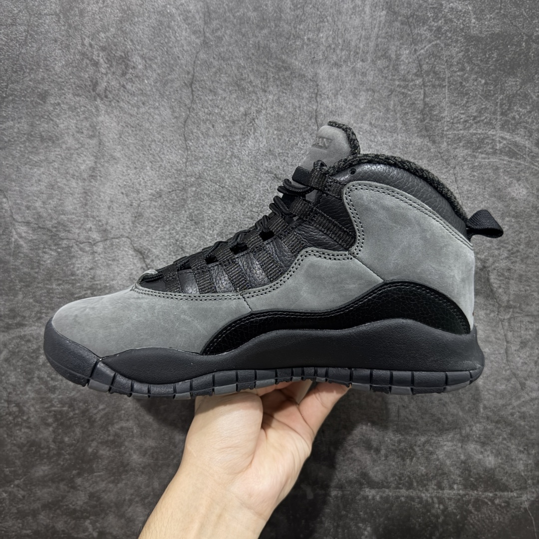 图片[2]-【外贸纯原】Air Jordan 10 OG“Steel”2025复刻 aj10 灰黑色 HJ6779-001 市场首发版本 高端品质 头层原厂皮料 原盒包装 圈内知名口碑大厂出品 原楦原纸板 原厂皮料 原厂碳板打造 极致一眼正品既视感 高端外贸零售专供品质 尺码：40 40.5 41 42 42.5 44 44.5 45 46 47.5-选品中心