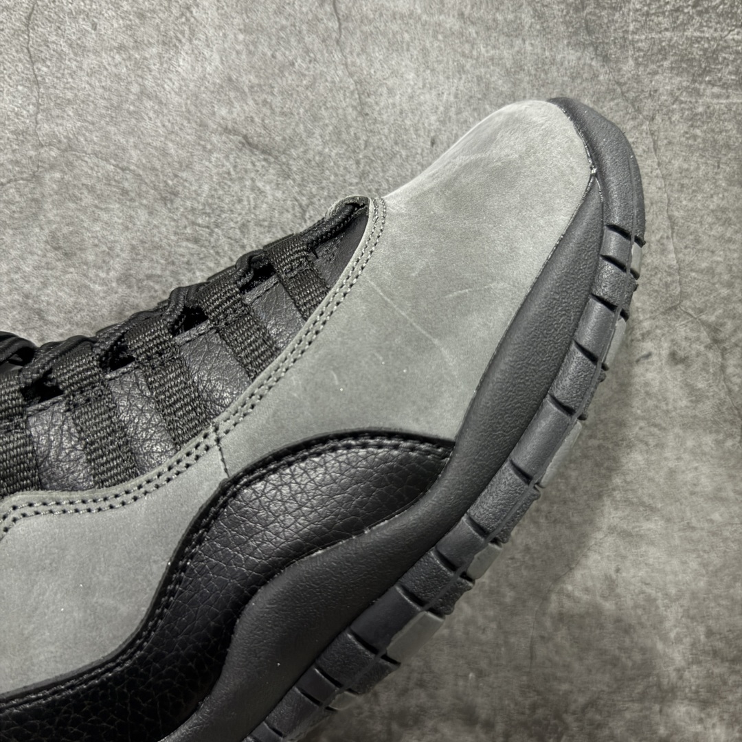 图片[6]-【外贸纯原】Air Jordan 10 OG“Steel”2025复刻 aj10 灰黑色 HJ6779-001 市场首发版本 高端品质 头层原厂皮料 原盒包装 圈内知名口碑大厂出品 原楦原纸板 原厂皮料 原厂碳板打造 极致一眼正品既视感 高端外贸零售专供品质 尺码：40 40.5 41 42 42.5 44 44.5 45 46 47.5-选品中心