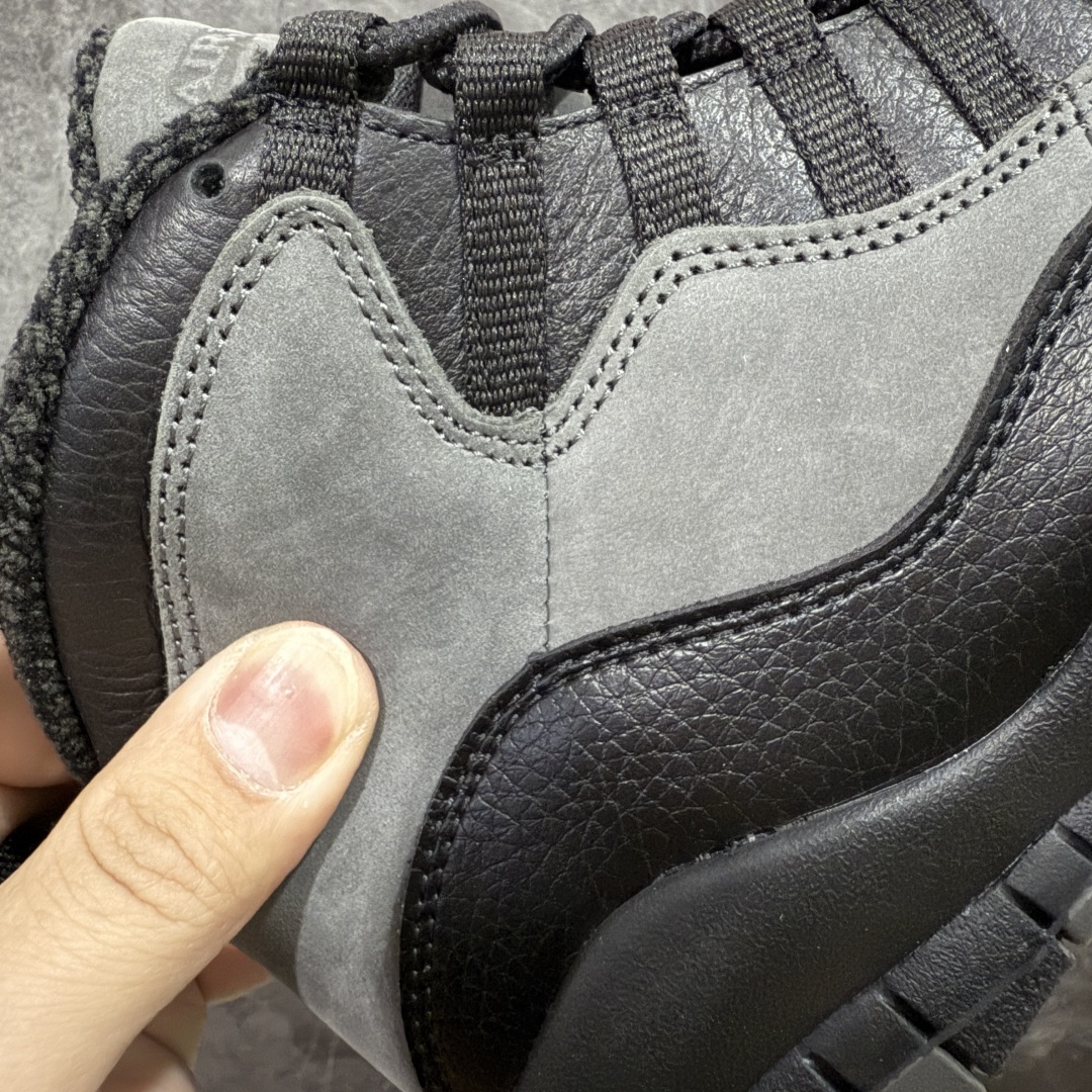 图片[3]-【外贸纯原】Air Jordan 10 OG“Steel”2025复刻 aj10 灰黑色 HJ6779-001 市场首发版本 高端品质 头层原厂皮料 原盒包装 圈内知名口碑大厂出品 原楦原纸板 原厂皮料 原厂碳板打造 极致一眼正品既视感 高端外贸零售专供品质 尺码：40 40.5 41 42 42.5 44 44.5 45 46 47.5-选品中心