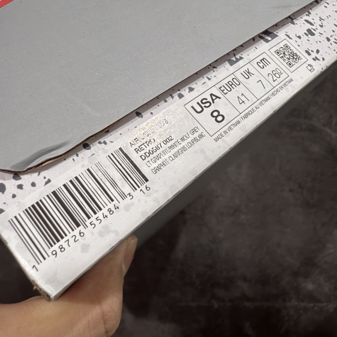 图片[9]-【GX纯原】Air Jordan 5 \”Wolf Grey\” AJ5 乔5狼灰 DD0587-002 国内一线大厂出品 匠心打造 原厂皮料原厂数据 全新纸板 模具打造 外贸 平台高端零售专供品质 品质毋庸置疑 一眼正品既视感 细节均已解码 尺码：40 40.5 41 42 42.5 43 44 44.5 45 46 47.5 48.5-选品中心