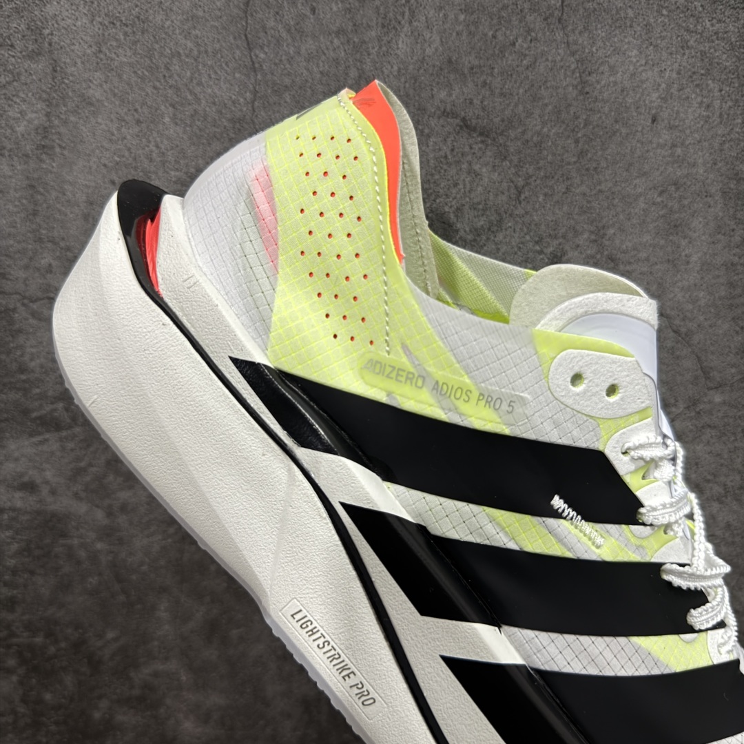 图片[7]-【纯原真碳】Adidas Adizero Adios Pro 5 M 阿迪达斯 耐磨减震专业跑步鞋 无论是平时训练还是马拉松 让这款跑步鞋伴你畅快开跑 兼具舒适性和结构感 搭载Lightstrike科技 为步伐注入活力 尺码：36-45 货号：JR1672-选品中心