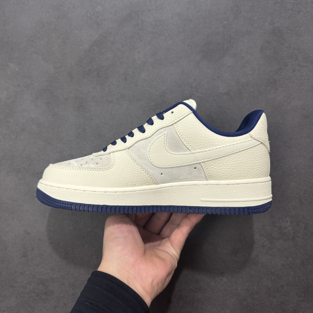 图片[2]-【定制版】Nike Air Force 1 \’07 Low “北面联名——猪八米蓝”空军一号 高端定制 低帮 运动鞋 休闲鞋 折边针车 工艺难度大 原楦头原纸板 原装鞋盒 定制五金配件 内置全掌气垫 原厂鞋底 货号：DF0188-107 尺码：36 36.5 37.5 38 38.5 39 40 40.5 41 42 42.5 43 44 44.5 45 编码：HXSB310320-选品中心