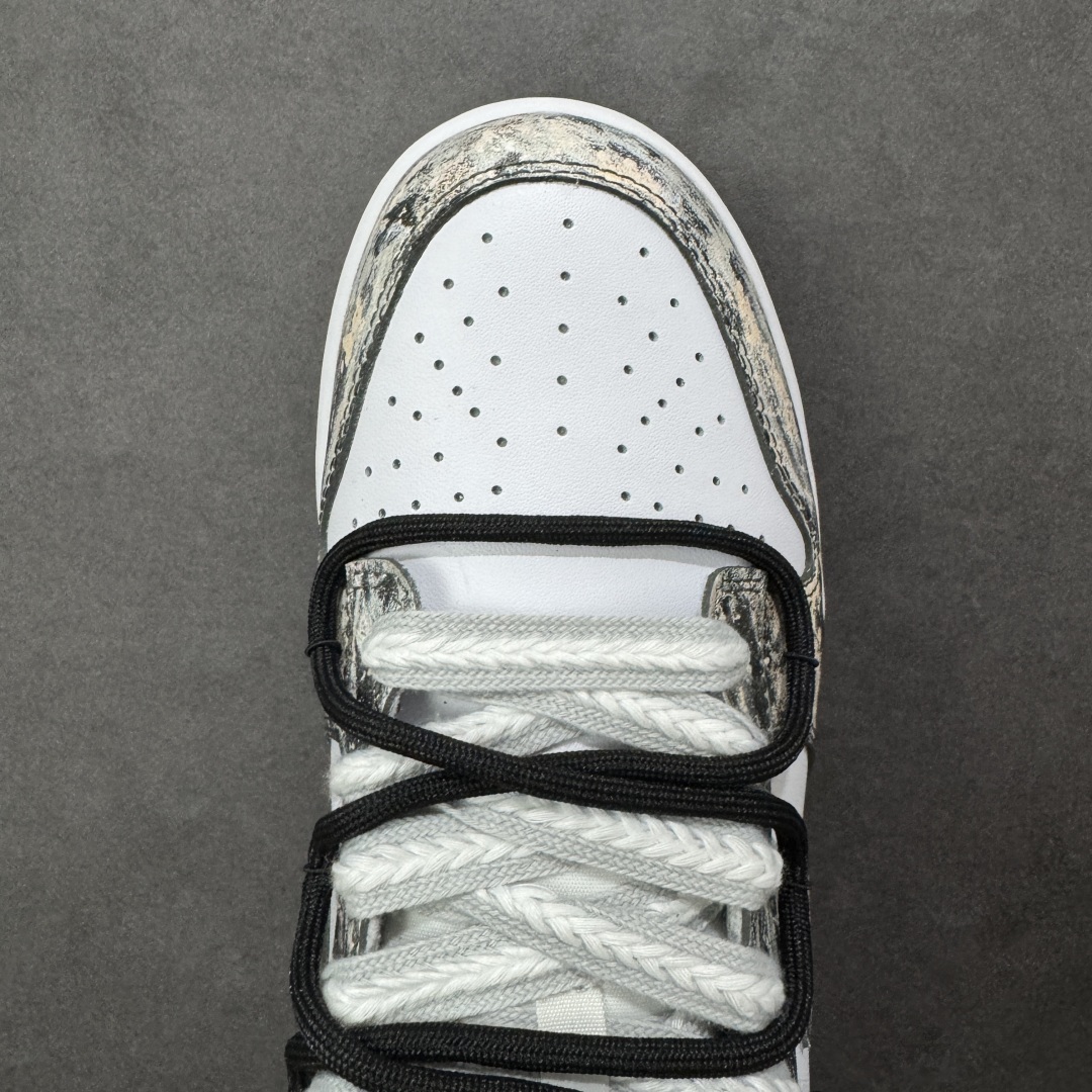 图片[8]-【定制版】Nike SB Dunk Low 绑带 周年高端定制 低帮休闲板鞋 HF5441-100 淘金热  #定制鞋盒 大厂纯原品质出货 超高清洁度 皮料切割干净无任何毛边 细节完美   尺码：40 40.5 41 42 42.5 43 44 44.5 45 46 编码：HXSB330340-选品中心