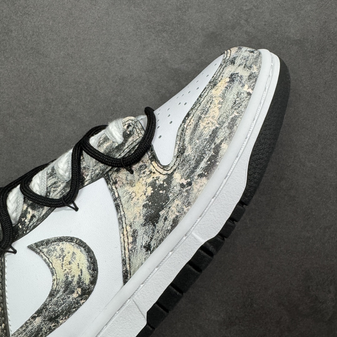 图片[5]-【定制版】Nike SB Dunk Low 绑带 周年高端定制 低帮休闲板鞋 HF5441-100 淘金热  #定制鞋盒 大厂纯原品质出货 超高清洁度 皮料切割干净无任何毛边 细节完美   尺码：40 40.5 41 42 42.5 43 44 44.5 45 46 编码：HXSB330340-选品中心