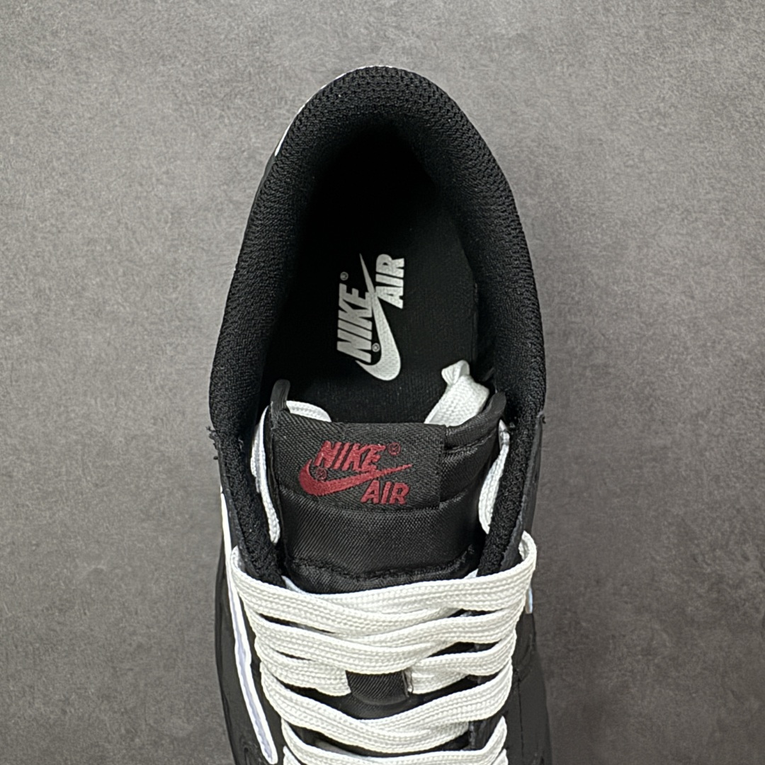 图片[7]-【定制版】ACW x Travis Scott x Air Jordan 1 Low ACW x AJ1 低帮 黑白倒钩 AJ1 乔丹1代 aj1 乔1 低邦 黑白倒勾联名 乔丹篮球鞋系列 鞋款整体以米黑色为底搭配黑色框架覆盖层，标志性的反钩Swoosh Logo采用白色呈现，内侧也辅以白色Swoosh Logo点缀，鞋舌等多处TS标志性元素均得以保留；鞋舌上以Nike Swoosh Logo呈现，鞋头处迷你Swoosh Logo采用白色妆点，后跟的Jack厂牌标志以及Wings Logo均以白色缝线打造，后跟侧下方印有ACW字样，彰显联名身份；最后以黑色中底搭配同色橡胶外底完善整体设计收尾。 货号：AC1808-192 尺码：36 36.5 37.5 38 38.5 39 40 40.5 41 42 42.5 43 44 44.5 45 编码：HXSB330340-选品中心