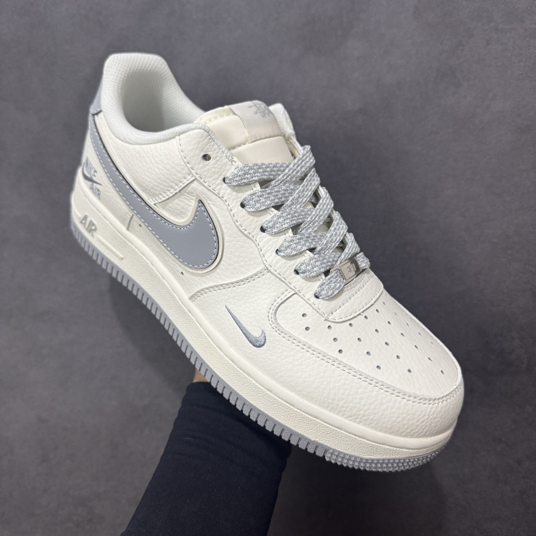 图片[3]-【定制版】NIke Air Force 1 \’07 Low “NIKE灰标”空军一号 低帮 运动鞋 休闲鞋 折边针车 工艺难度大 原楦头原纸板 原装鞋盒 定制五金配件 内置全掌气垫 原厂鞋底 货号：CS5288-041 尺码：36 36.5 37.5 38 38.5 39 40 40.5 41 42 42.5 43 44 44.5 45 编码：HXSA310320-选品中心