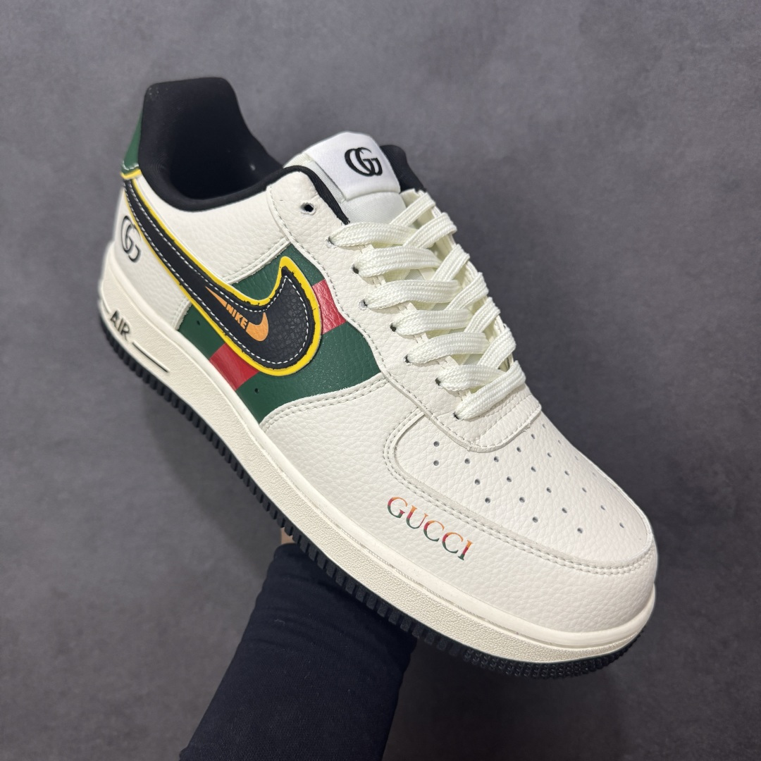 定制版 NIke Air Force 1 '07 Low “古驰联名——米黑金边”空军一号 低帮 运动鞋 休闲鞋 DD1982-322-莆田鞋,莆田鞋货源,高仿鞋,高仿鞋货源,安福档口,莆田高仿鞋,莆田鞋批发,高仿鞋批发,莆田高仿运动鞋,高仿运动鞋,莆田运动鞋 定制版 NIke Air Force 1 '07 Low “古驰联名——米黑金边”空军一号 低帮 运动鞋 休闲鞋 DD1982-322